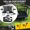 Trampoline Zero Gravity 366x244cm avec échelle et ancrage Voir les images du produit 3