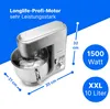 ProfiCook PC-KM 1096 - Keukenmachine - 1500 W - RVS/Zwart Productafbeelding-voorbeeld 12
