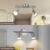 A collage showing a ceiling light fixture and a wall light fixture, both of the same design. Produktbild-Vorschau