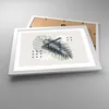 Gerahmtes Poster - Weißer Rahmen - Monstera Palme Grafik - Produktbild-Vorschau 3
