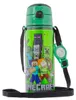 Kinder Trinkflasche Minecraft 600ml Tragegurt Aluminium Produktbild-Vorschau 1