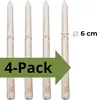 TIMBERMIK ø 6cm 4-Pack Spitze Holzpalisaden Länge: 220 cm Produktbild-Vorschau 3