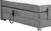 Boxspringbett Bern 200x200 cm mit Motor grau Coral 75 Produktbild-Vorschau 6
