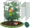 TTL GARDEN Strauchstützen 70×40 cm 6er Set inkl. Klettband Produktbild-Vorschau 1