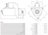 AS-PL S9044 Starter Anlasser 2,7kW für IVECO MK 12V LKW Produktbild-Vorschau 5