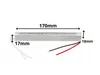 A product shot of a slim LED power supply with dimensions indicated. Produktbild-Vorschau