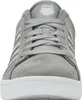 A close-up, front-facing view of a gray K-Swiss sneaker. Produktbild-Vorschau