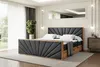ALTDECOR Boxspringbett mit Matratze und Lattenrost, Topper, Produktbild-Vorschau 1
