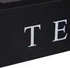 Relaxdays Teebox, 9 Fächer, Teebeutel Aufbewahrung, aus Produktbild-Vorschau 8