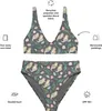 Mr. & Mrs. Panda Bikini Otterliebe Design Größe XXXL - Weiß Produktbild-Vorschau 3