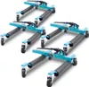 4x Bituxx Rangierhilfe inkl. mechanischem Wagenheber Blau Produktbild-Vorschau 1