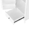 A white cabinet drawer is open, showing the interior and drawer slides. Anteprima dell’immagine prodotto