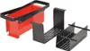 vidaXL Lis na papierové brikety Oceľ 34x14x14 cm Čierna a Náhľad obrázku produktu 3