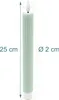 Relaxdays LED Stabkerzen, 6er Set, HxD: 25 x 2 cm, Produktbild-Vorschau 4