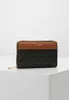 A brown L.CREDI wallet is displayed on a white surface. Anteprima dell’immagine prodotto