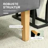 HOMCOM 2 Sitzer Sofa, Couch mit Cord-Optik, Holzbeine für Produktbild-Vorschau 6