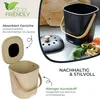 Biomülleimer mit Deckel, nachhaltig, geruchsdicht, HMF Produktbild-Vorschau 2