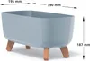 Prosperplast Gracia Pot de fleurs DGCL400-443U avec pieds Voir les images du produit 8