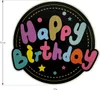 Oblique Unique Konfetti Happy Birthday Retro Motive 80er Produktbild-Vorschau 2