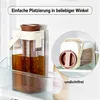 Cold Brew Kaffeezubereiter 1L Eiskaffee Krug mit Sieb Produktbild-Vorschau 4