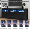 okwish TV-Schrank TV-Lowboard mit LED-Beleuchtung und Smart Produktbild-Vorschau 3