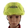 2x Wasserdichter Fahrrad Helmüberzieher Neon Gelb – Produktbild-Vorschau 6