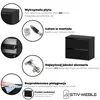 Collage of product features and a nightstand. Podgląd zdjęcia produktu