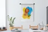 MuchoWow® Wandteppich Wandbehang Löwe - Wasser - Dschungel Produktbild-Vorschau 3