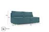 Kaiser Möbel Sofa mit schlaffunktion und bettkasten DUO, Produktbild-Vorschau 8