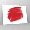Bilder auf glas - Einteilig - Rot Farben Stück - 70x50cm - Produktbild-Vorschau 4