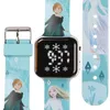 Disney Die Eiskönigin LED-Armbanduhr für Mädchen, hellblaue Produktbild-Vorschau 6