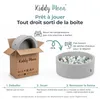 KiddyMoon aire de jeux en mousse avec piscine à balles Voir les images du produit 5