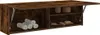 vidaXL Armoire murale de salle de bain chêne fumé 100x25x30 Voir les images du produit 4