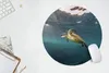 MuchoWow® Mauspad Mousepad Schildkröte im klaren Wasser Produktbild-Vorschau 5