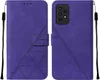 Galaxy A33 5G Hülle, Schlank Prägung Flip Leder Produktbild-Vorschau 1