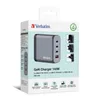 Verbatim GNC-140 GaN Charg. 140W 3xUSB-C PD, 1xUSB-A QC 3.0 Produktbild-Vorschau 7