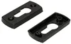 KOTARBAU® Sada 2 černých desek 70x32x9mm pro profilové Náhled obrázku produktu 5