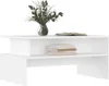 The Living Store konferenčný stolík biely 90x55x42,5 cm Náhľad obrázku produktu 4