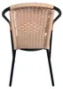 Aga Gartenstuhl RATAN Dunkelgrau/Beige Produktbild-Vorschau 5
