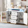 Flieks: isola da cucina mobile con piano di lavoro Anteprima dell’immagine prodotto 3