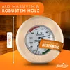 ALPENHAUCH Sauna Thermometer Hygrometer Holz [2in1 Podgląd zdjęcia produktu 4