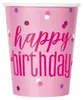 18. Geburtstag Partyset Einweggeschirr rosa pink 48 tlg. Produktbild-Vorschau 4