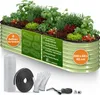 TTL GARDEN Hochbeet FUSION 200x60x45cm Salbei Grün – Metall Produktbild-Vorschau 1