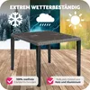 tectake® Rattan Tisch Tarent 93,5 x 93,5 x 75 cm Produktbild-Vorschau 8