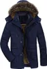 ASKSA Herren Warme Winterjacke Parka Lang Wintermantel Produktbild-Vorschau 1