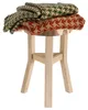 Sitzhocker ZAHORA geölt, Blumenhocker aus Paulownia Holz, Produktbild-Vorschau 1