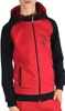 BEZLIT Jungen Sweatjacke mit Kapuze & YES Aufdruck Rot 110 Produktbild-Vorschau 1
