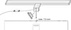 LED Spiegelleuchte 120cm Schrankleuchte Klemmleuchte Bad Produktbild-Vorschau 6