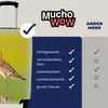 MuchoWow® Koffer Handgepäck Trolley Rollkoffer Kleine Produktbild-Vorschau 6