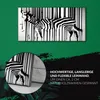 Leinwand Uhr Küche Wohnzimmer Bild Geräuschlos 60x30 Produktbild-Vorschau 5
